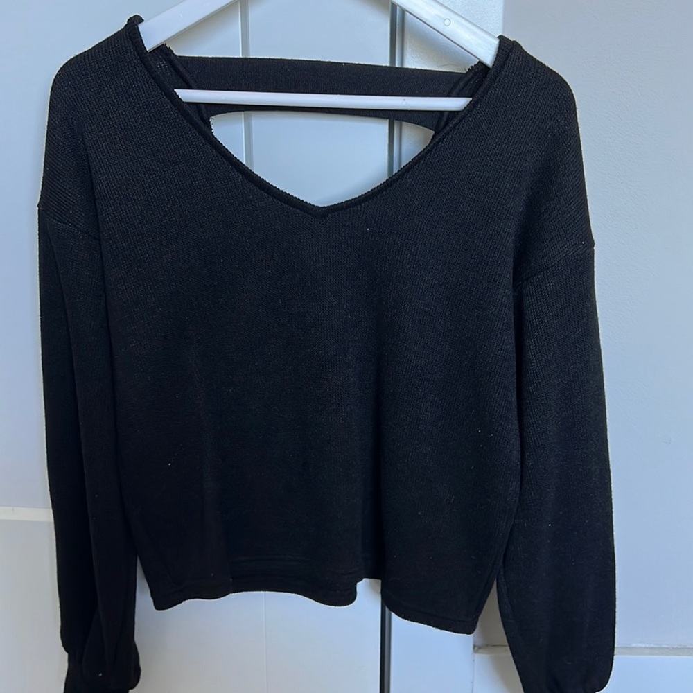Bershka Black Sweater Medium